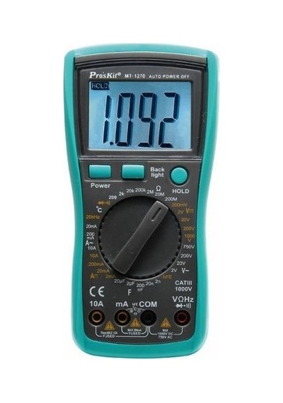 Proskit Mt-1270 Dijital Multimetre Ölçü Aleti
