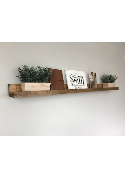 Bfd-Shop Bfdshop Dekoratif Ahşap Duvar Rafı