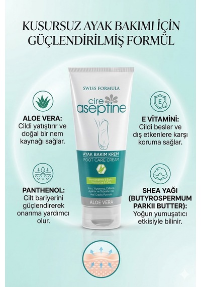 Ayak Bakim Kremi & İsviçre Formül 75ml