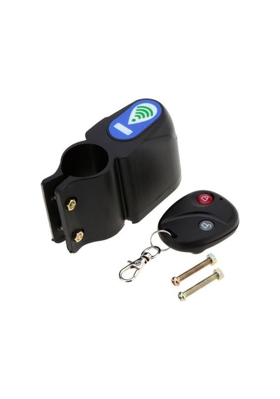 Powermaster Pm-26177 Uzaktan Kumandalı Bisiklet Alarm Kilidi Siyah
