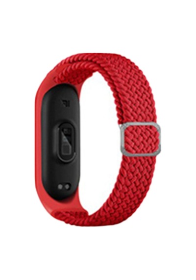 Newface - 895 - Xiaomi Mi Band 4 Star Kordon - Csmo-tex - - Kırmızı