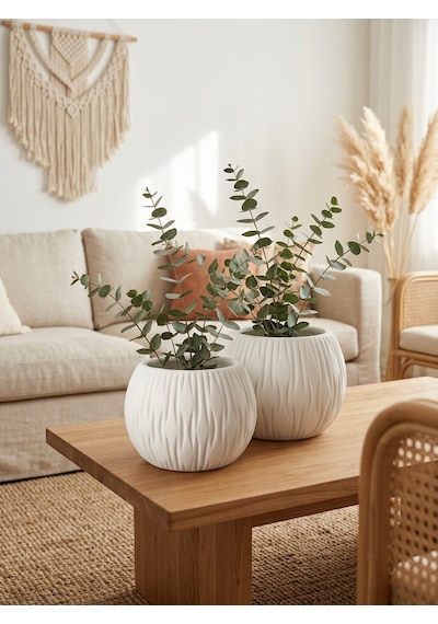 Kaveld Stone Calm El Yapımı Dekoratif Seramik Görünümlü Saksı Çizgi Kabartmalı Minimalist Iç Mekan Saksısı Salon Balkon Ofis Çiçeklik Ev Dekoru Beyaz Kaveld Stone Calm El Yapımı Dekoratif Seramik Görünümlü Saksı Çizgi Kabartmalı Minimalist Iç Mekan Saksısı Salon Balkon Ofis Çiçeklik Ev Dekoru Beyaz