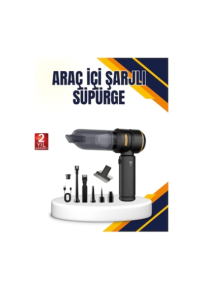 15000 - 63 - Pa Emiş Gücü Ve Hava Üfleme Özellikli - Csmo-tex - Şarjlı Süpürge