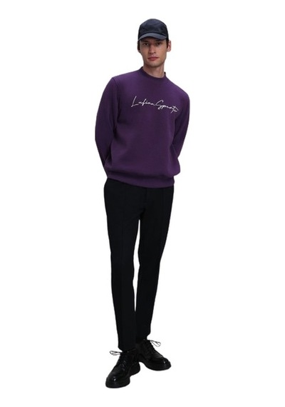 Lufian Erkek Sweatshirt Mürdüm 112030125 Lowe 24KN28000024 N28021 Mürdüm Lufian Erkek Sweatshirt Mürdüm 112030125 Lowe 24KN28000024 N28021 Mürdüm