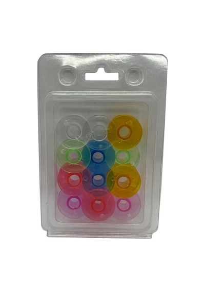 Ev Tipi Aile Dikiş Makinesi Plastik Geniş Masura Renkli / Hm2518m 12adet