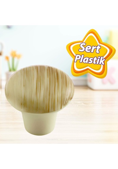 Glaswen Sert Plastik Mantar Düğme Kulp Kayın Dolap Mobilya Mutfak Dolabı Çekmece Kapak Kulpu Kulbu Diğer
