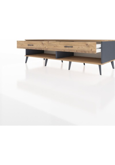 Kronos Tv Ünitesi 2 Çekmeceli 176x59x51 Antrasit-çam/çam Atlas Çam/atlas Çam Kronos Tv Ünitesi 2 Çekmeceli 176x59x51 Antrasit-çam/çam Atlas Çam/atlas Çam