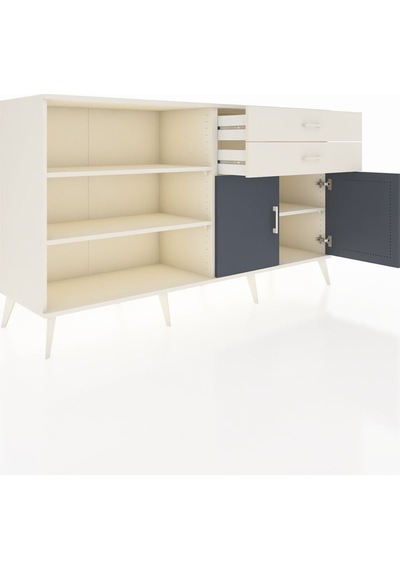 Hyperion Konsol 3 Raflı 2 Çekmeceli 2 Kapaklı 176x44x99 Aytaşı-antrasit/aytaşı Aytası/antrasıt - Aytası Hyperion Konsol 3 Raflı 2 Çekmeceli 2 Kapaklı 176x44x99 Aytaşı-antrasit/aytaşı Aytası/antrasıt - Aytası