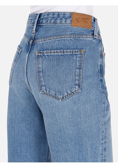 Colins 970 Berry Normal Kesim Mavi Kadın Pantolon Cl1070777 Denim
