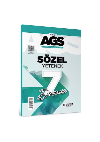 Marka Yayınları 2025 Meb-ags Sözel Yetenek 7 Deneme