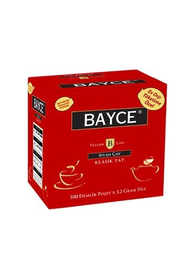 Bayce Classic Taste Siyah Demlik Poşet Çay 500 x 3.2 G