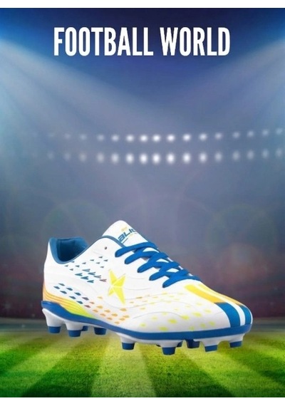 In Step Air La Liga Beyaz Saks Akademik Futbol Ayakkabısı Halı Saha Krampon - 535 Beyaz - Saks Mavi In Step Air La Liga Beyaz Saks Akademik Futbol Ayakkabısı Halı Saha Krampon - 535 Beyaz - Saks Mavi