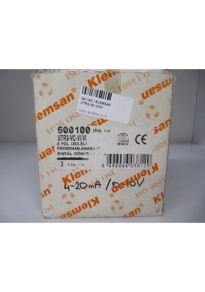 Klemsan Utr3-vc-vı/vı 14003-251102 Sinal Converter