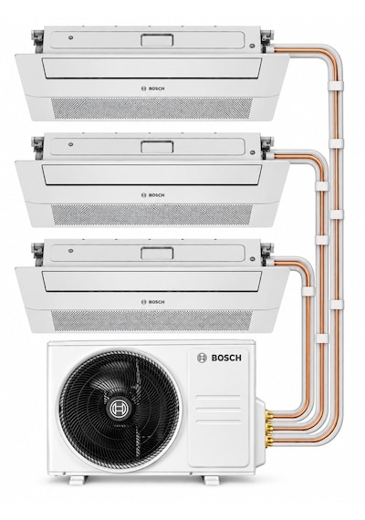 Bosch CL5000M 62-3 E Multi Tek Yön Kaset 9 + 9 + 9 İç 21000 BTU Dış Klima