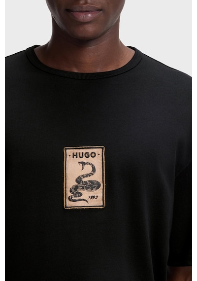 Hugo Erkek T Shirt 50558407 001 Siyah
