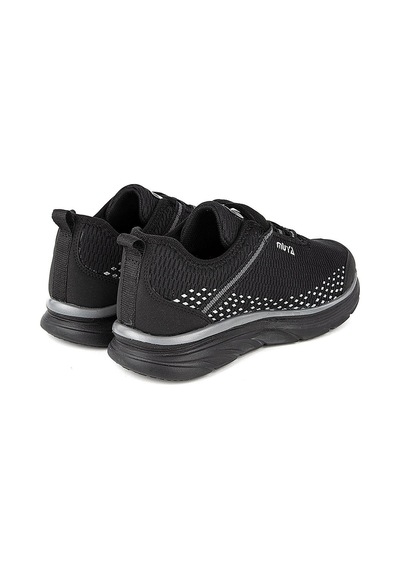 Muya Deuce Bağcıklı Unisex Memory Foam Spor Ayakkabı Siyah 36 Siyah