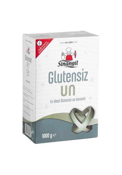 Sinangil Glutensiz Un 1 Kg - Çölyak Dostu Hamur İşleri İçin 5'li Avantaj Paketi - 5 Adet Tarı