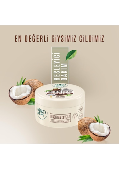 Nem Besleyici Bakım Kremi, Hindistan Cevizi, 250 Mililitre