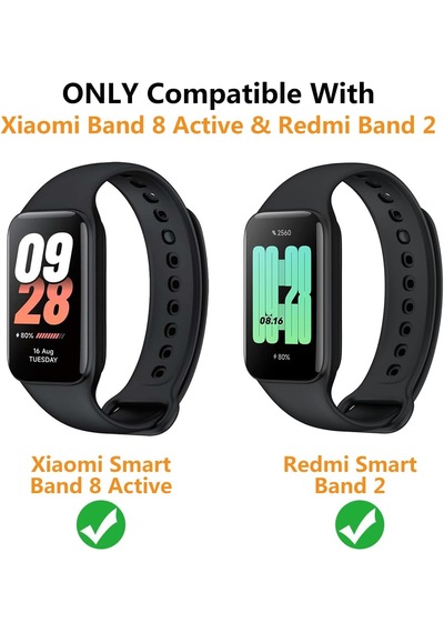Xiaomi Redmi Smart Band 2 Silikon Kasa Ve Ekran Koruyucu