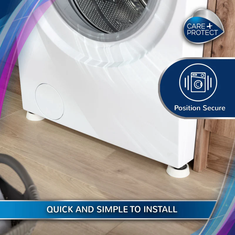 Care+protect Çamaşır Makinesi Titreşim Önleyici Makine Ayağı