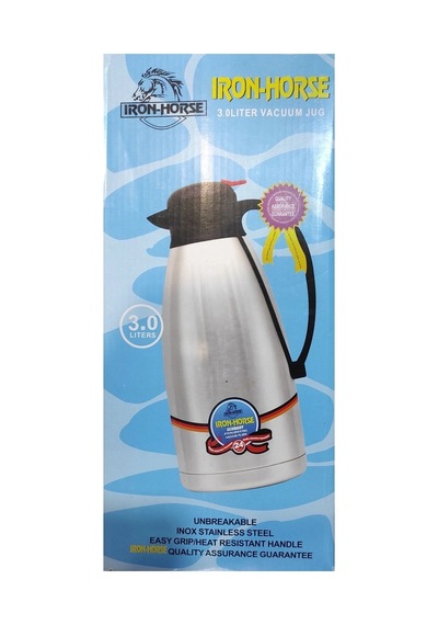 Çelik Termos 3 Litre Yeşil Renk 12 Saat Yalıtım Süresi Sürahi Tipi Çay Su Termosu Diğer