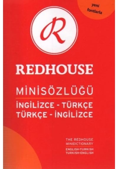 Redhouse Mini Sözlüğü İngilizce Türkçe Türkçe İngilizce Rs-006