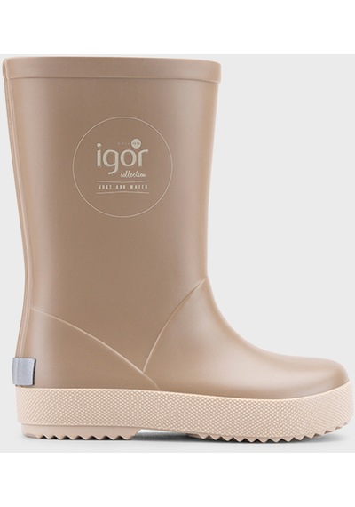 Igor Unisex Çocuk Yağmur Çizmesi W10292 Koyu Bej