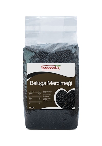 Kappadokia Yerel Tohumlardan, Beluga Mercimek 1 Kg