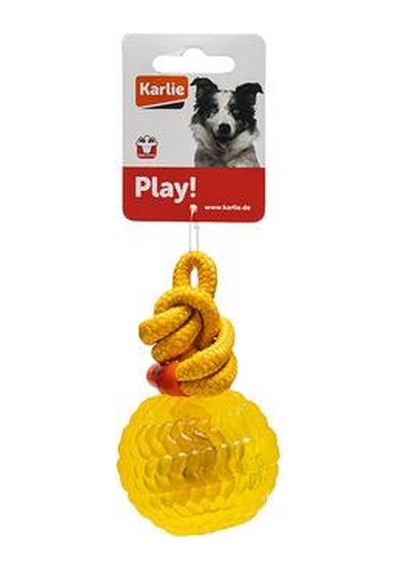 Karlıe İpli Plastik Top Sarı 16