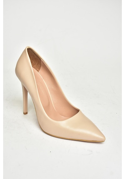 Fox Shoes T676192009 Ten İnce Topuklu Kadın Stiletto Ten