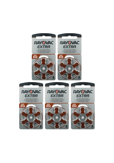 Rayovac Extra 312 Numara İşitme Cihazı Pili 6 x 5'li