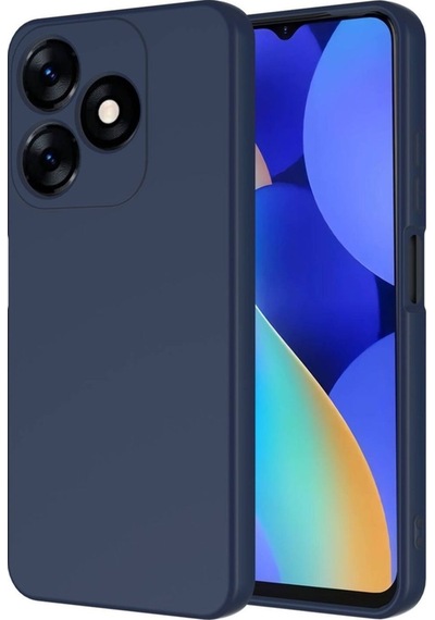 Tecno Spark 10c Kılıf Zore Mara Lansman Kapak Lacivert
