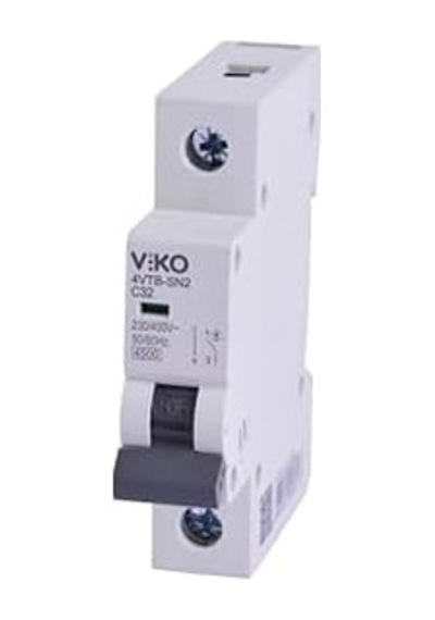 4vtb-1c32 Otomatik Sigorta 4,5ka C Tipi 1 Kutup 32a