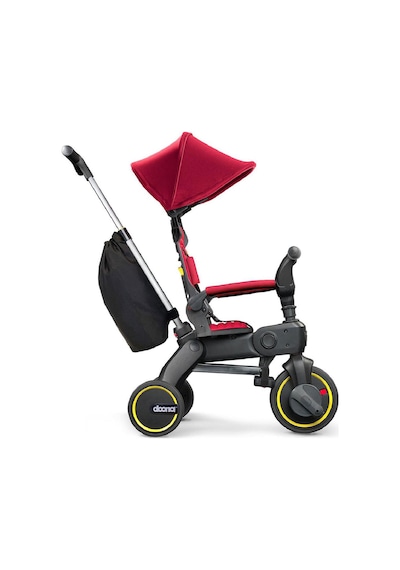 Doona Liki Trike Tek Parça Katlanır 3 Tekerlekli Bebek Bisikleti S3 Kırmızı