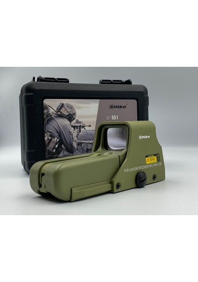 Hd-552 Kırmızı-yeşil Işıklı Red-dot Siyah