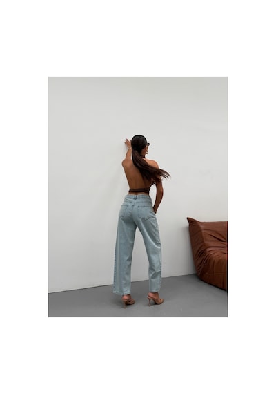 Kene Jeans Tintli Taş Yıkama Ön Detaylı Yan Parçalı Baggy Jeans Kot/denim Pantolon Tintli Taş Yıkama Kene Jeans Tintli Taş Yıkama Ön Detaylı Yan Parçalı Baggy Jeans Kot/denim Pantolon Tintli Taş Yıkama