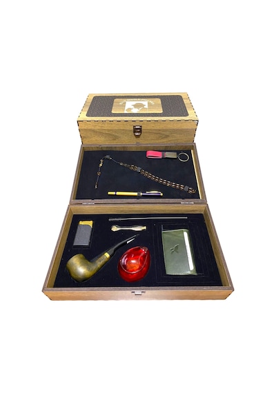Pipsan Pipo Ahlat Ağacı Balsa Filitreli Çakmaklı Kartlık Anahtarlık Tesbih Set 605729-709148