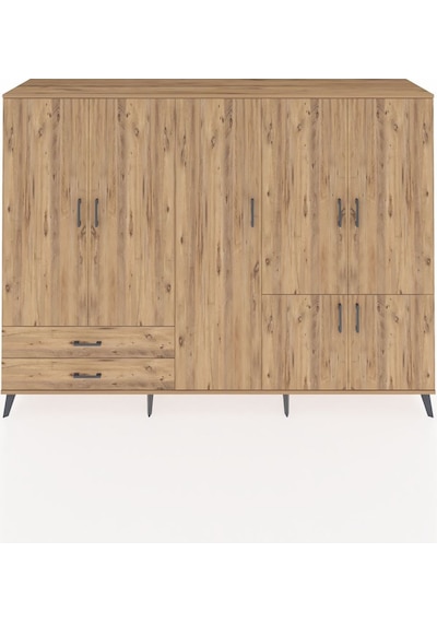 Hyperion Dolap 12 Raflı 2 Çekmeceli 7 Kapaklı 220x44x163 Çam-çam Atlas Çam - Atlas Çam Hyperion Dolap 12 Raflı 2 Çekmeceli 7 Kapaklı 220x44x163 Çam-çam Atlas Çam - Atlas Çam