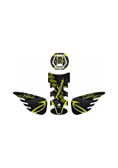 Bajaj Pulsar 2014 - 2024 Uyumlu Tank Pad Set 007 Standart
