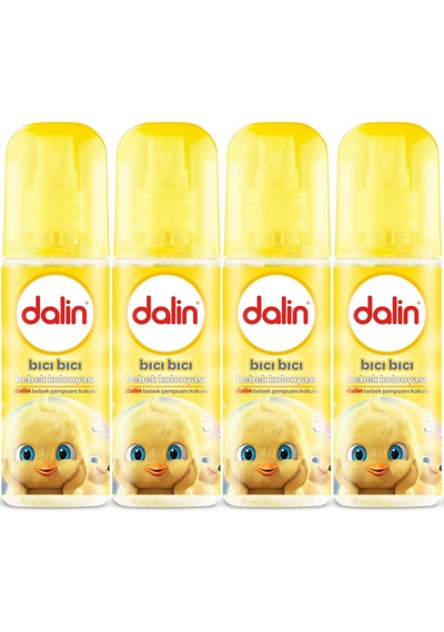 Dalin Bebek Kolonyası 150Ml Klasik Bıcı Bıcı Kokusu 4 Lü Set