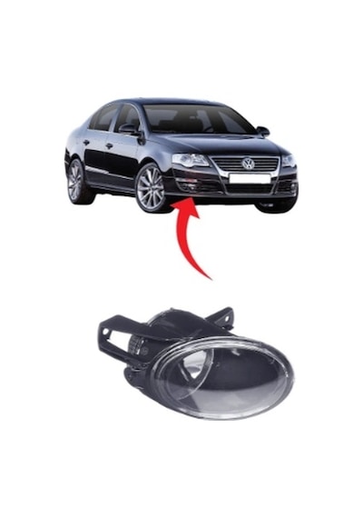 Vw Passat B6 Sağ Sis Farı 2005-2010 3c0941700a