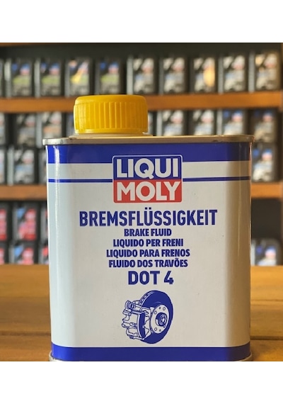 Brake Fluid Dot 4 /0 Sentetik Fren ve Debriyaj Sıvısı 500ML