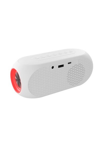 Mıkado Md-w7, Beyaz, 5w, Fm Radyo, Usb, Aux, Bluetooth, Kablosuz, Taşınabilir, 1200mah Bya, Alar