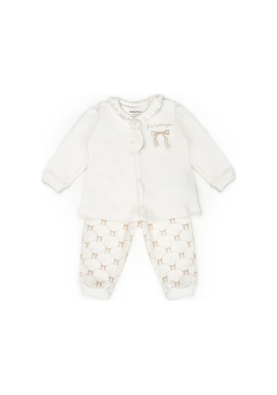 Babycosy Organic Wear Bebek Alt Üst Takım %100 Organik Pamuk , Bebek - Yenidoğan- Csy8157 Taş