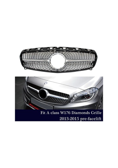 Mercedes W176 A Serisi Diamond Ön Panjur Izgara 2012-2015 Arası
