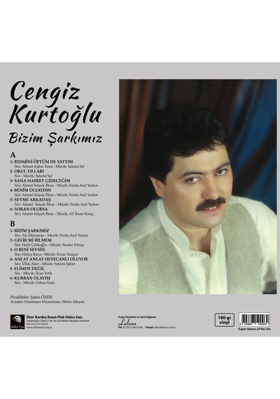 Cengiz Kurtoğlu - Bizim Şarkımız Plak