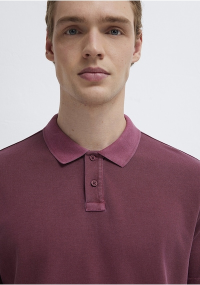 Mavi - Bordo Polo Tişört 0613311-70426