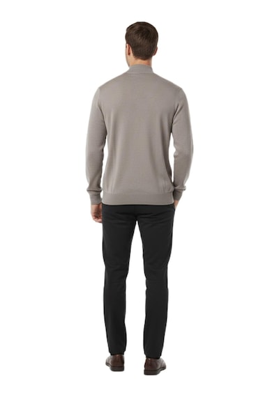Raymons Erkek Yarım Balıkçı Yaka Regular Fit Kazak Bgl-st04954 Bej