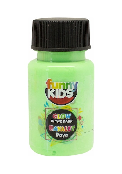 Funny Kids Karanlıkta Parlayan Hayalet Boya 50Cc. N 4490 Yeşil