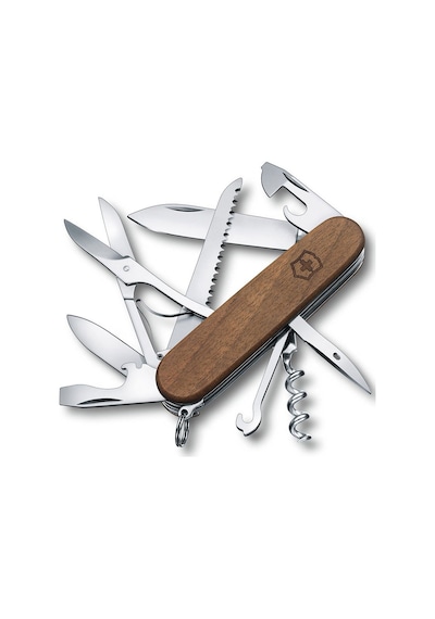 Victorinox Huntsman Wood Kamp Çakı 1.3711.63 Kahverengi